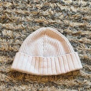 Theory Pale Lavender Knit Beanie